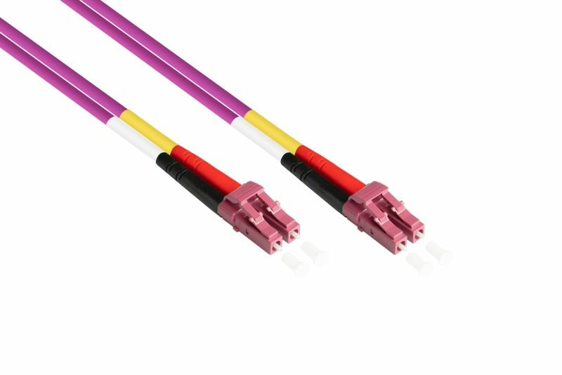 Cable Kabelmeister Ldm4-Lc-050 De Fibra Óptica E Infiniband 5 M Lc/Upc Violeta