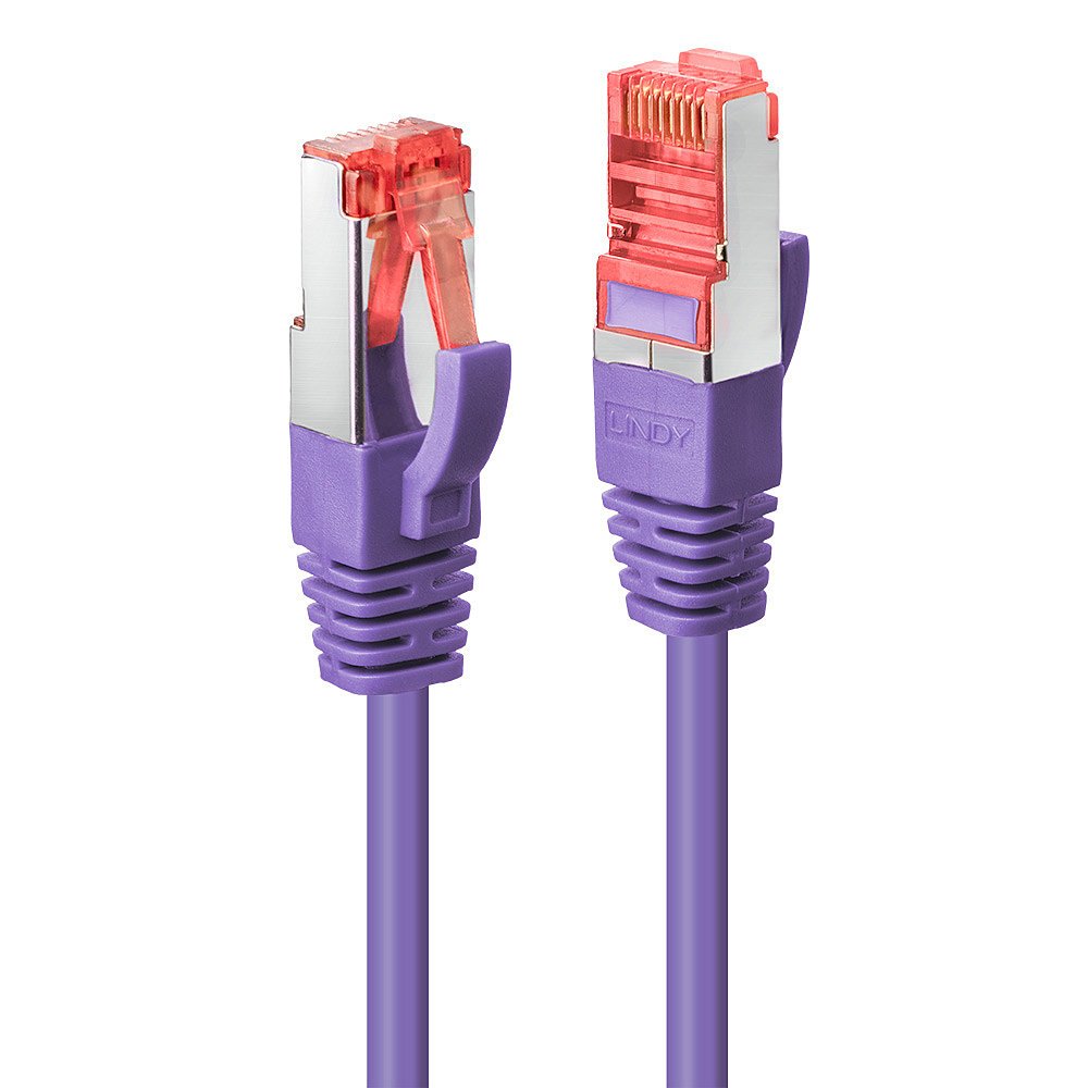 EAN 4002888478243 - Lindy 47824 cable de red Púrpura 2 m Cat6 S/FTP (S-STP) imagen 1