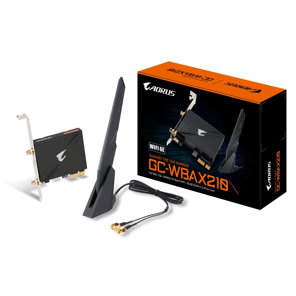 EAN 4719331814953 - GIGABYTE GC-WBAX210 adaptador y tarjeta de red Interno WLAN / Bluetooth 2400 Mbit/s imagen 3