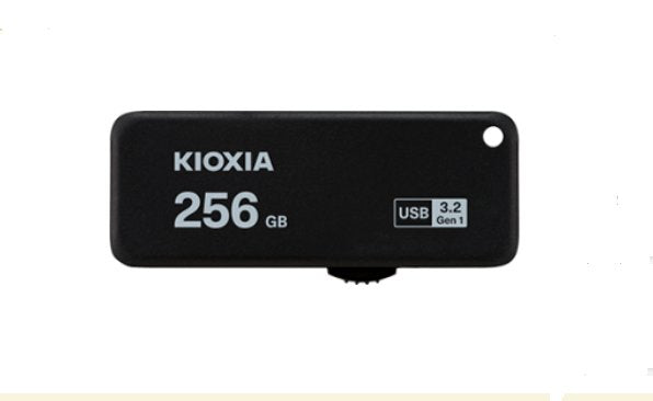 Pendrive Kioxia Transmemory U365 256 Gb Usb Tipo A 3.2 Gen 1 (3.1 Gen 1) Negro