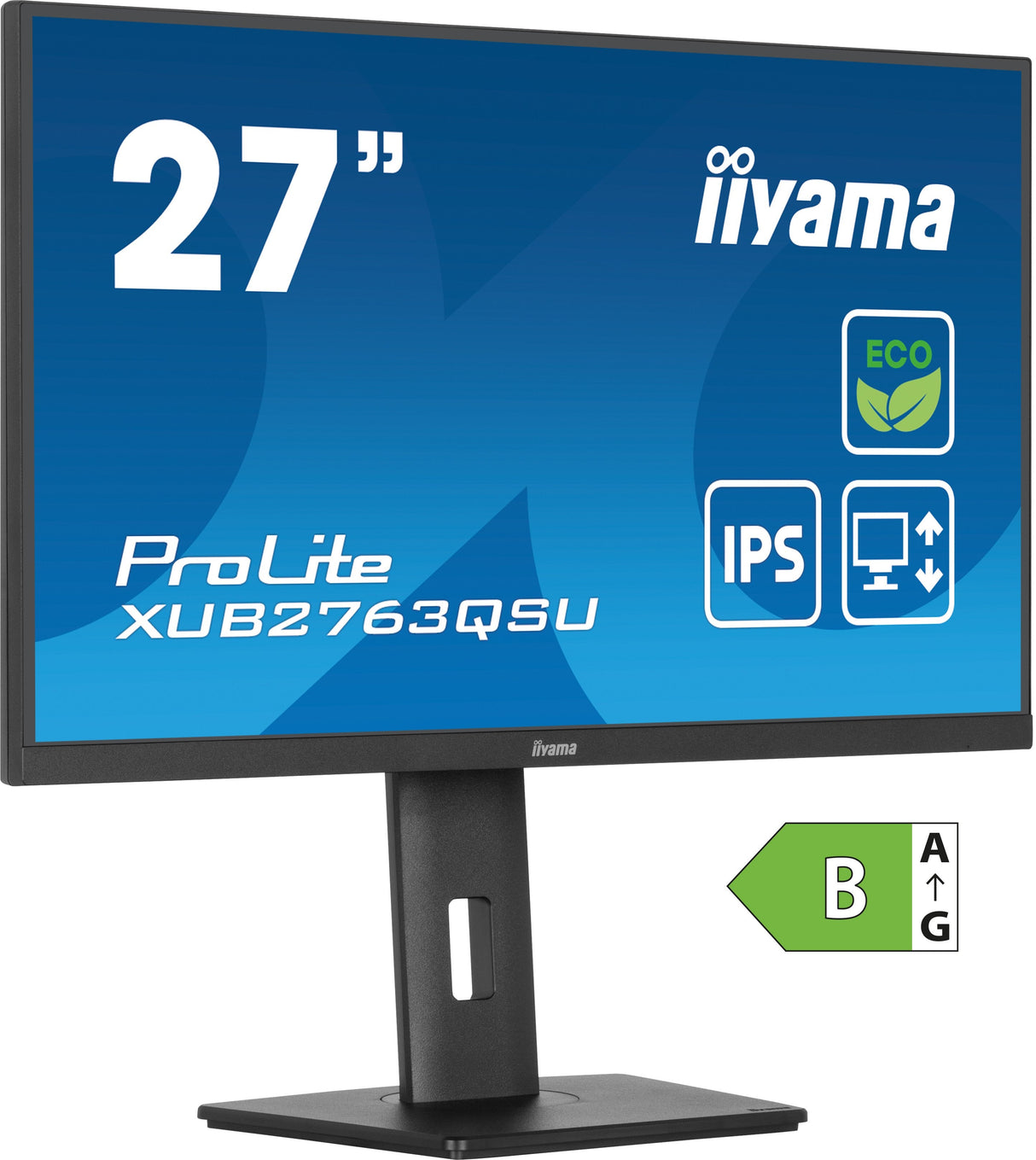 Iiyama 68.6cm 27" Xub2763qsu-B1 16:9 Hdmi+Dp+Usb Ips Lift