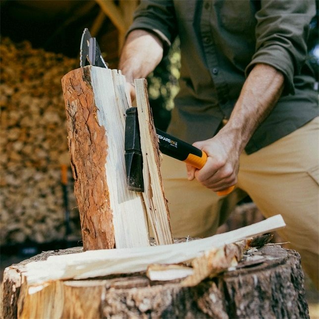 Fiskars Hacha Universal X-Series X14, Hoja Xs