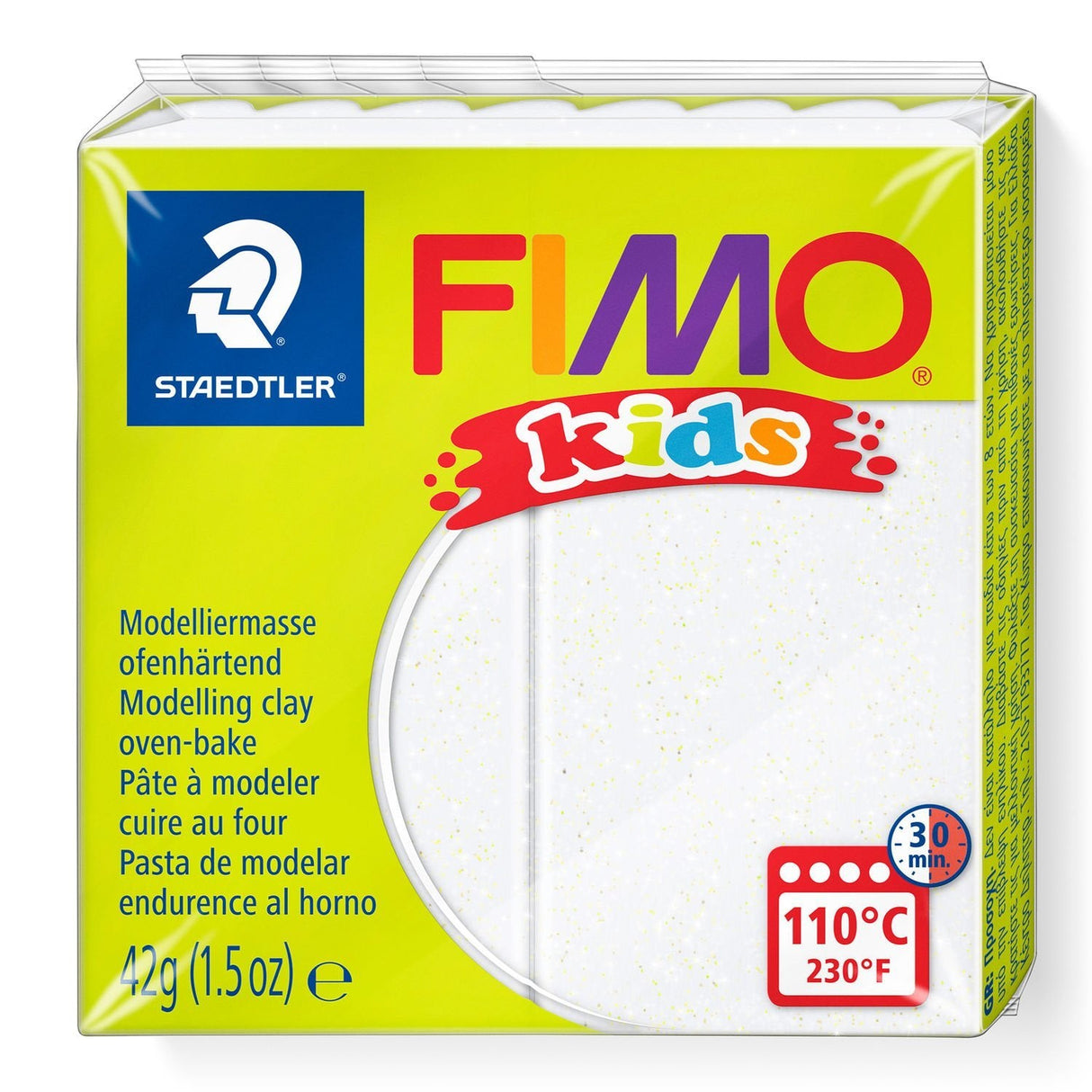 Fimo Mod.Masse Fimo Niños Brillo Blanco