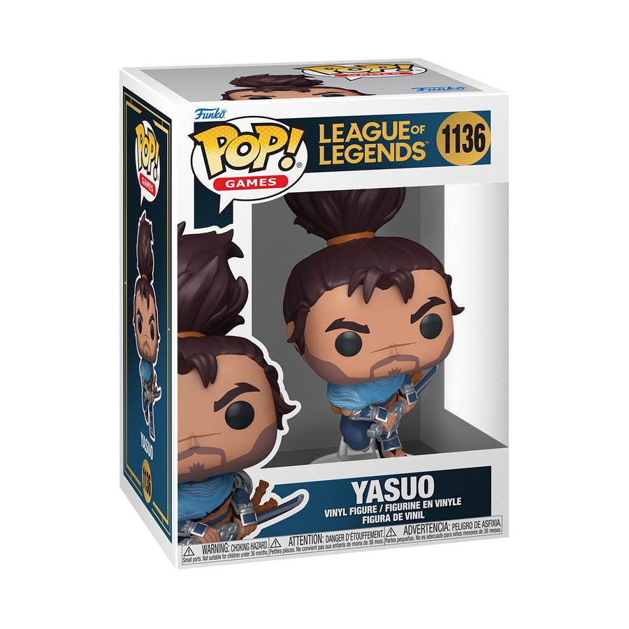 Figura Pop League Of Legends Yasuo