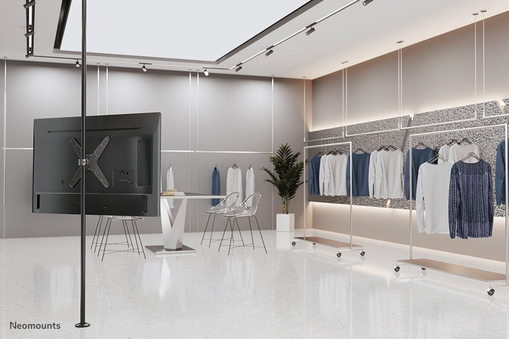 Neomounts By Newstar Soporte De Poste Para Tv (75x75 - 400x400mm 32-55)