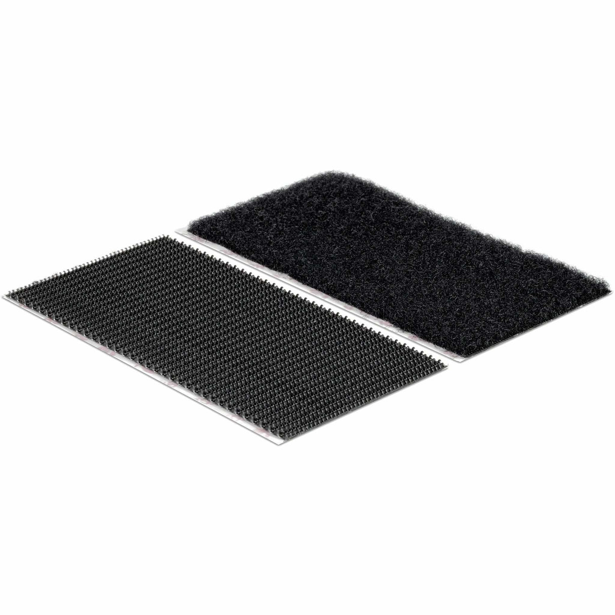 Velcro Klettstreifen Extra Stark Autoadhesivo, Haken & Flausch 50mm X 100mm X 2 Sets Negro