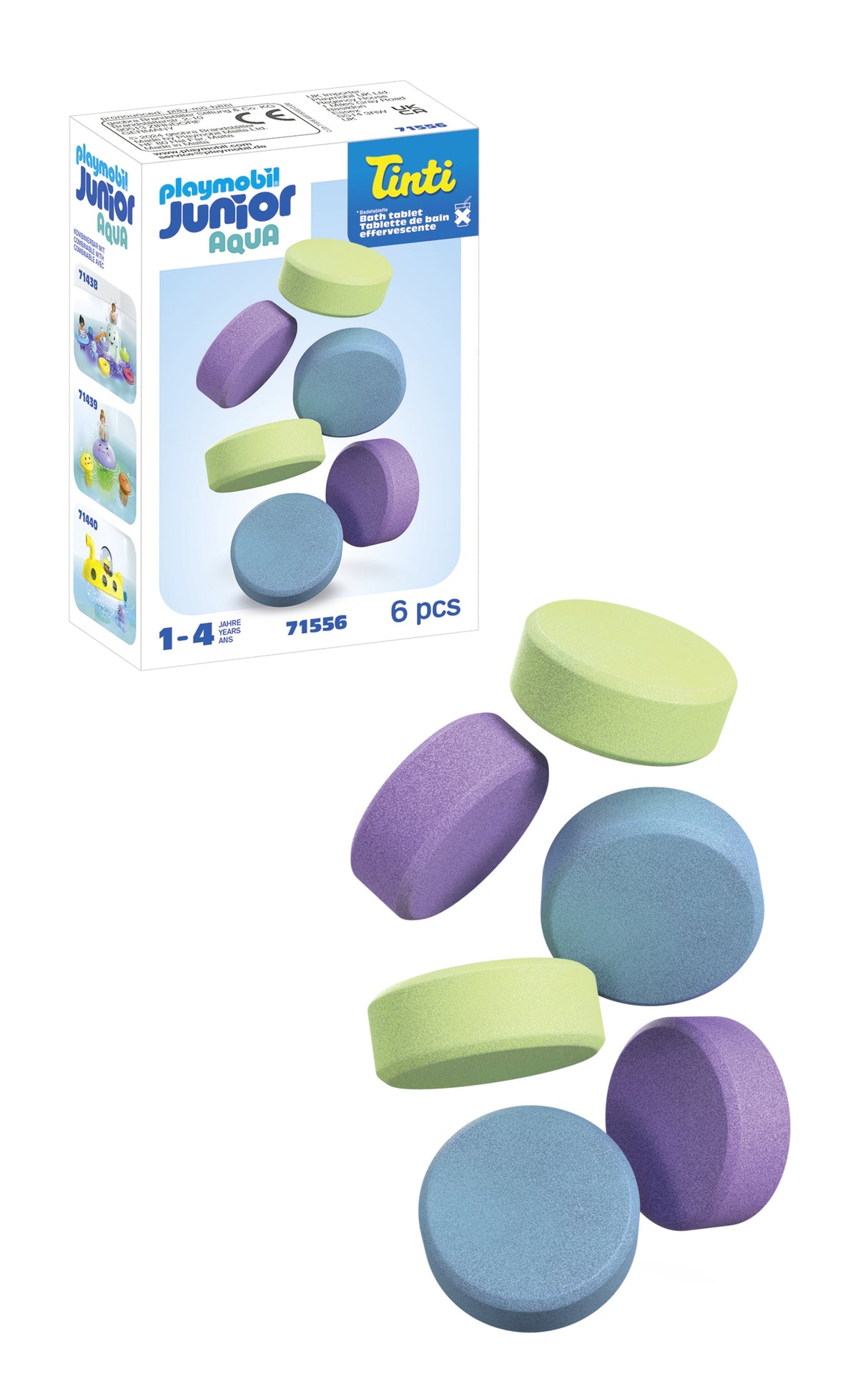 EAN 4008789715562 - Playmobil 71556 bomba de baño 4 pieza(s) imagen 1