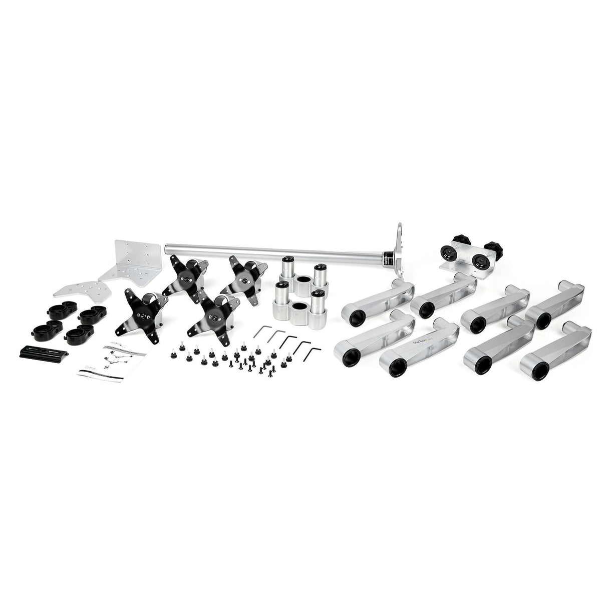 EAN 0065030881456 - StarTech.com ARMQUADPS soporte para monitor 68,6 cm (27") Escritorio Plata imagen 11