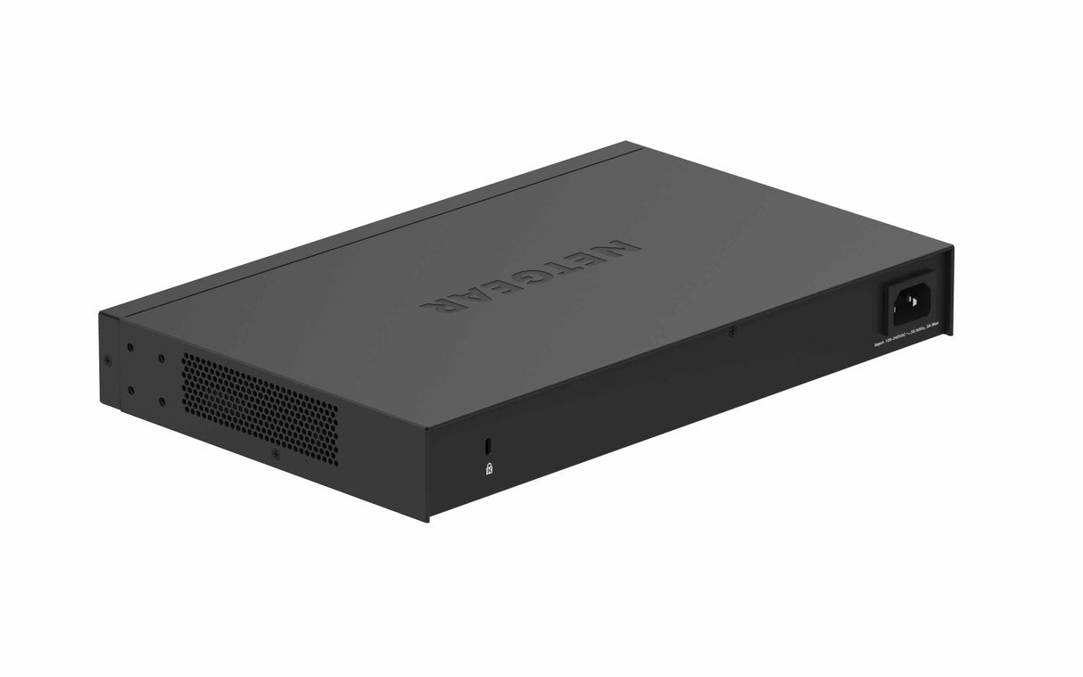 EAN 0606449144802 - NETGEAR GS324P No administrado Gigabit Ethernet (10/100/1000) Energía sobre Ethernet (PoE) 1U Negro imagen 2