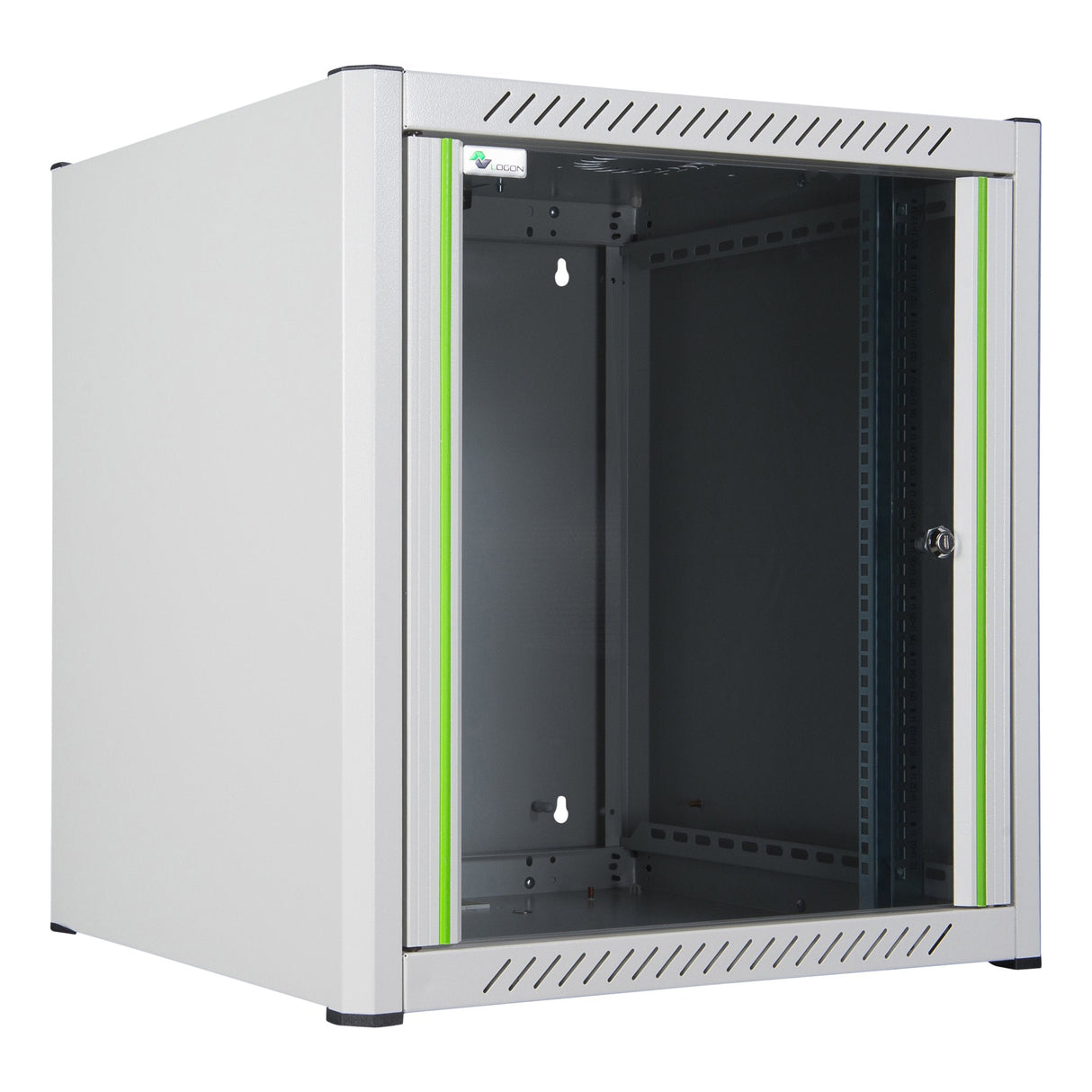 19'' 12u Rack Wall Mount 600 X 560 X 645mm - White