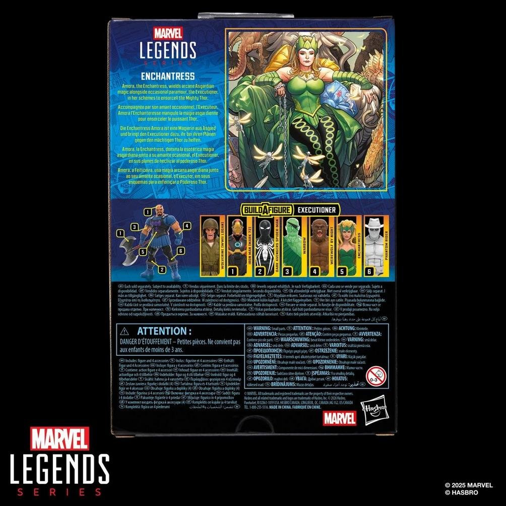 EAN 5010996317377 - Marvel Legends Series Enchantress imagen 10