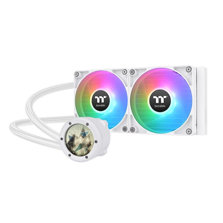 EAN 4711475640368 - Thermaltake TH240 V2 Ultra ARGB Procesador Kit de refrigeración líquida 24 cm Blanco 1 pieza(s) imagen 1