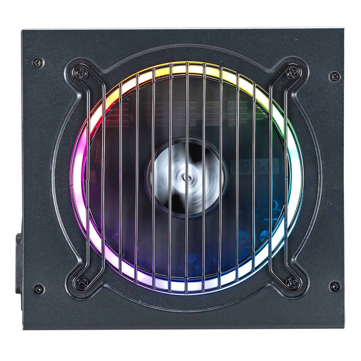 Fuente De Alimentación Unyka Atilius Rgb Atx 650w Black Cableado Modular Apfc Activo Eficiencia Energetica 90% Ventilador Rgb 120mm Ultra Silencioso