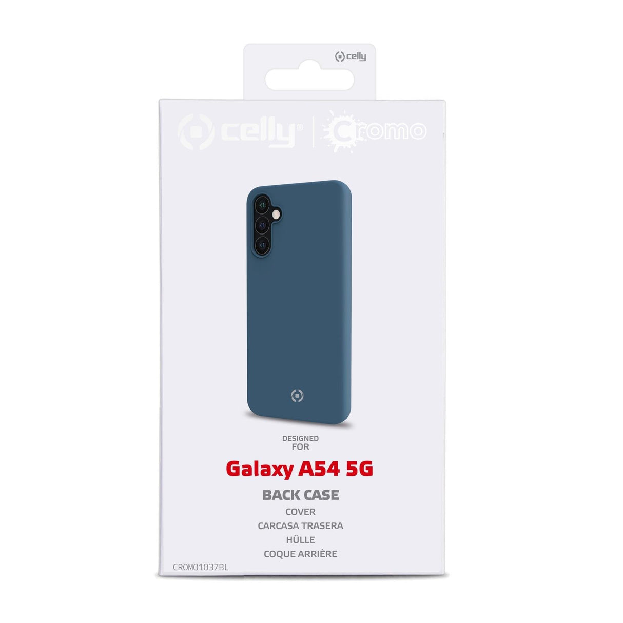 Celly Cromo1037bl Funda Para Samsung Galaxy A54 5g (6.4") Azul