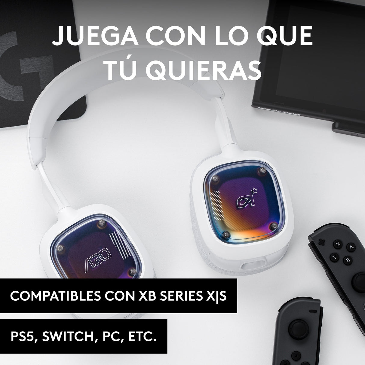 Astro Gaming A30 Auriculares Inalámbrico Y Alámbrico Diadema Juego Bluetooth Blanco