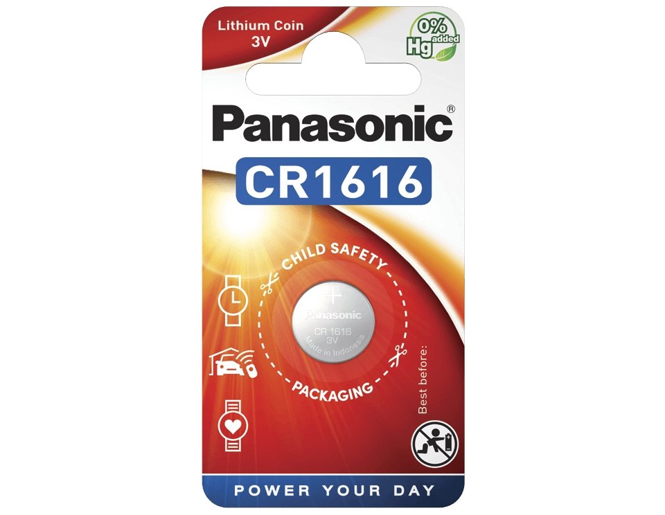 EAN 5019068085107 - Panasonic CR-1616EL/1B pila doméstica Batería de un solo uso CR1616 Litio imagen 1