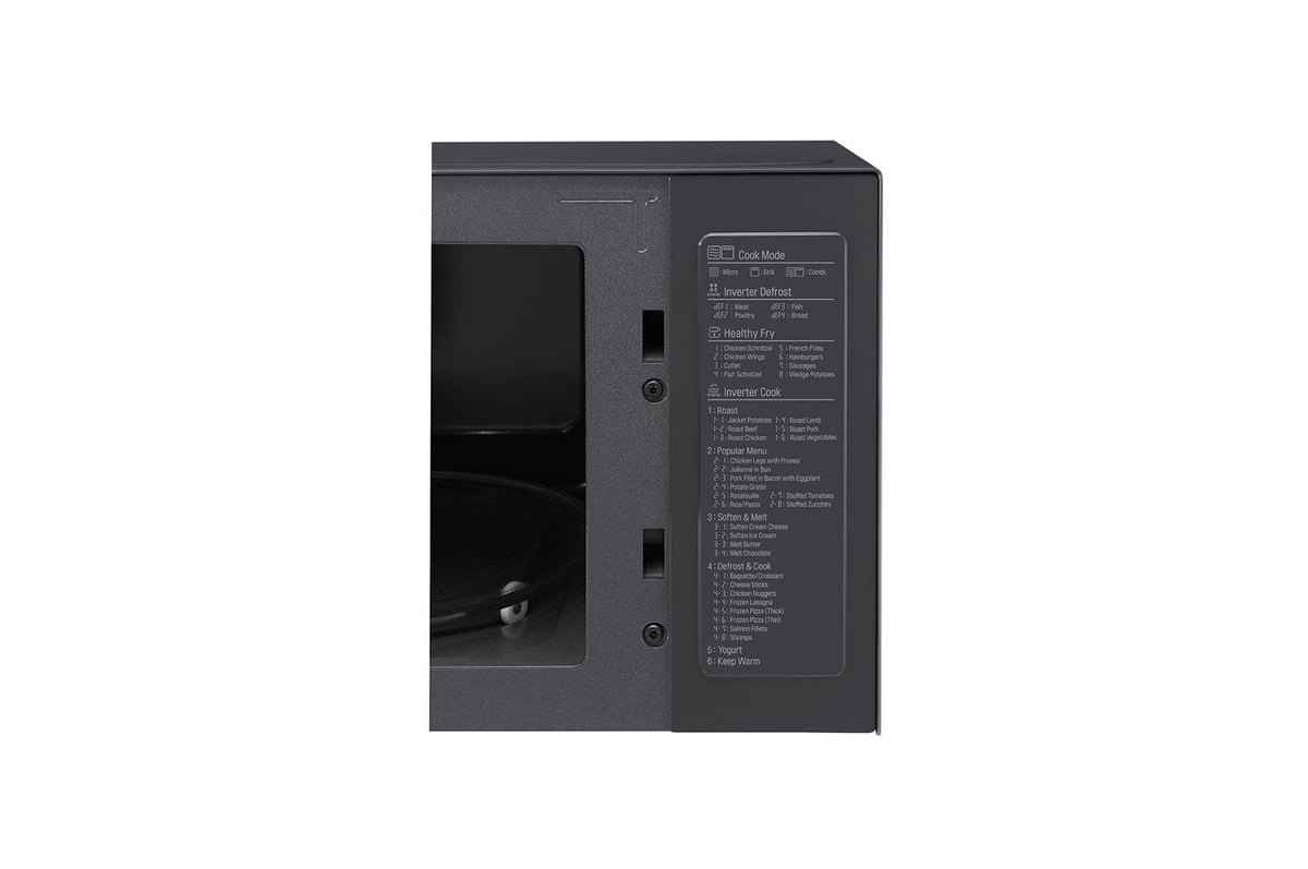 Lg Mh6565cpb Smart Inverter Mikrowelle, Negro
