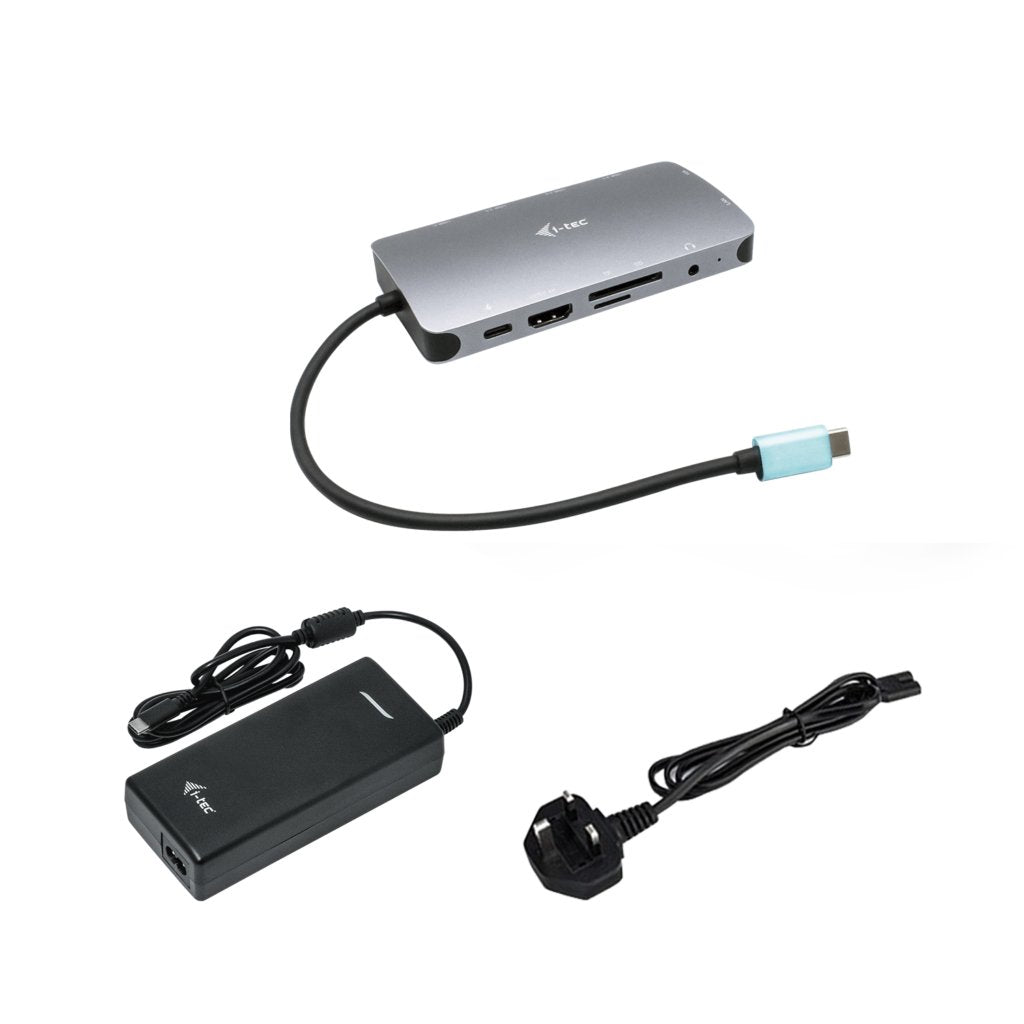 EAN 8595611705441 - i-tec C31NANOVGA112W base para portátil y replicador de puertos Alámbrico USB 3.2 Gen 1 (3.1 Gen 1) Type- imagen 1