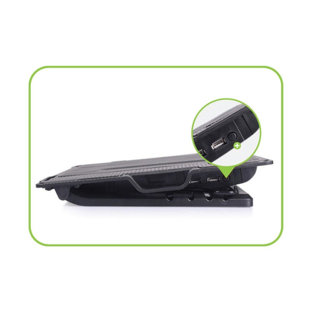 EAN 8051128106244 - Techly ICOOL-CP12TY almohadilla fría 43,9 cm (17.3") 1400 RPM Negro imagen 10