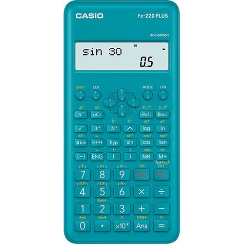 Casio Fx-220 Plus Calculadora Bolsillo Calculadora Científica Azul