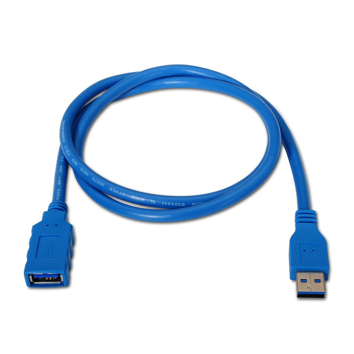 Aisens Cable Extension Usb 3.0 - Tipo A Macho A A Hembra - 1m - Azul