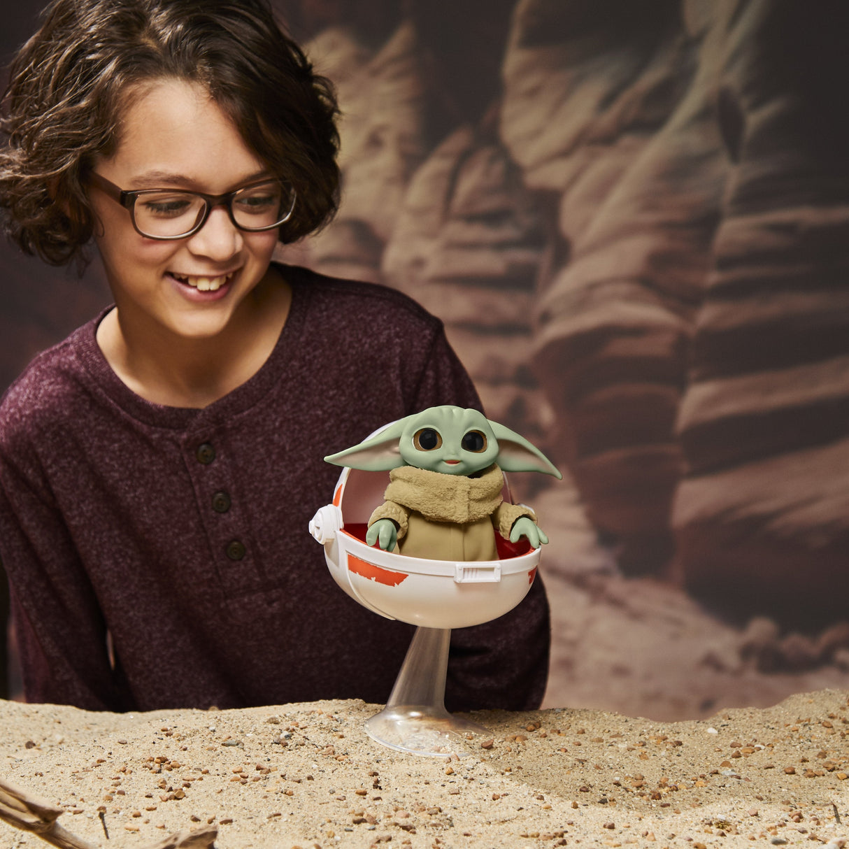 Figura Interactiva Hasbro Star Wrs Wild Ridin' Grogu