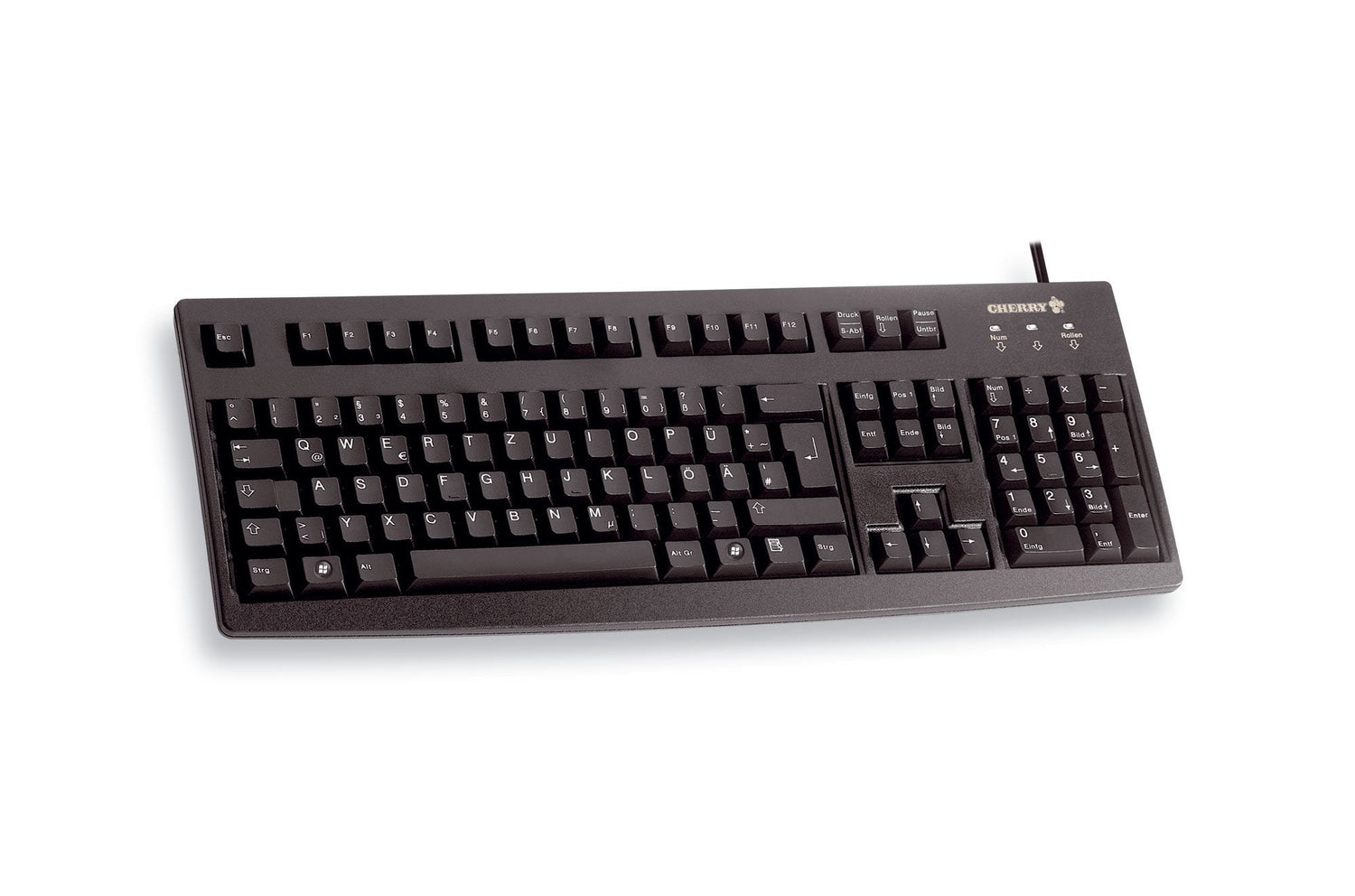 EAN 4025112026027 - CHERRY G83-6105 teclado Universal USB QWERTZ Alemán Negro imagen 1