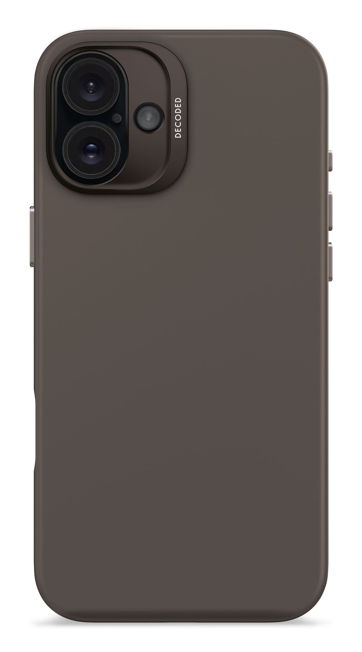 Decoded Antimicrobial Silicone Backcover Iphone 16 Plus Black