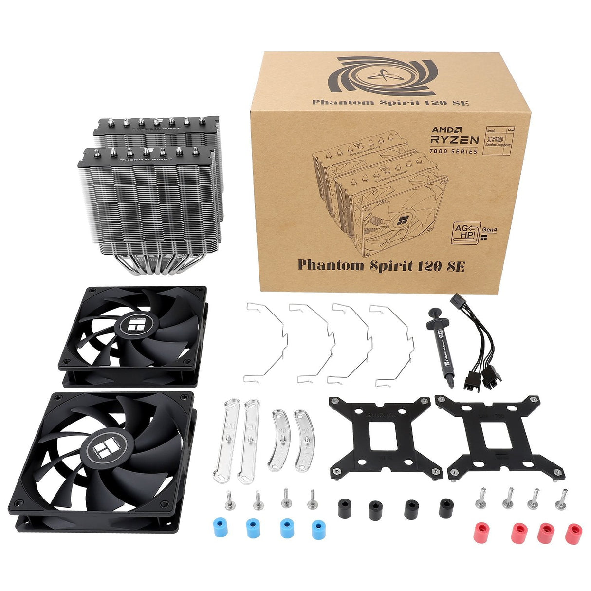 Disipador De Cpu Thermalright Phantom Spirit 120 Se Amd Intel