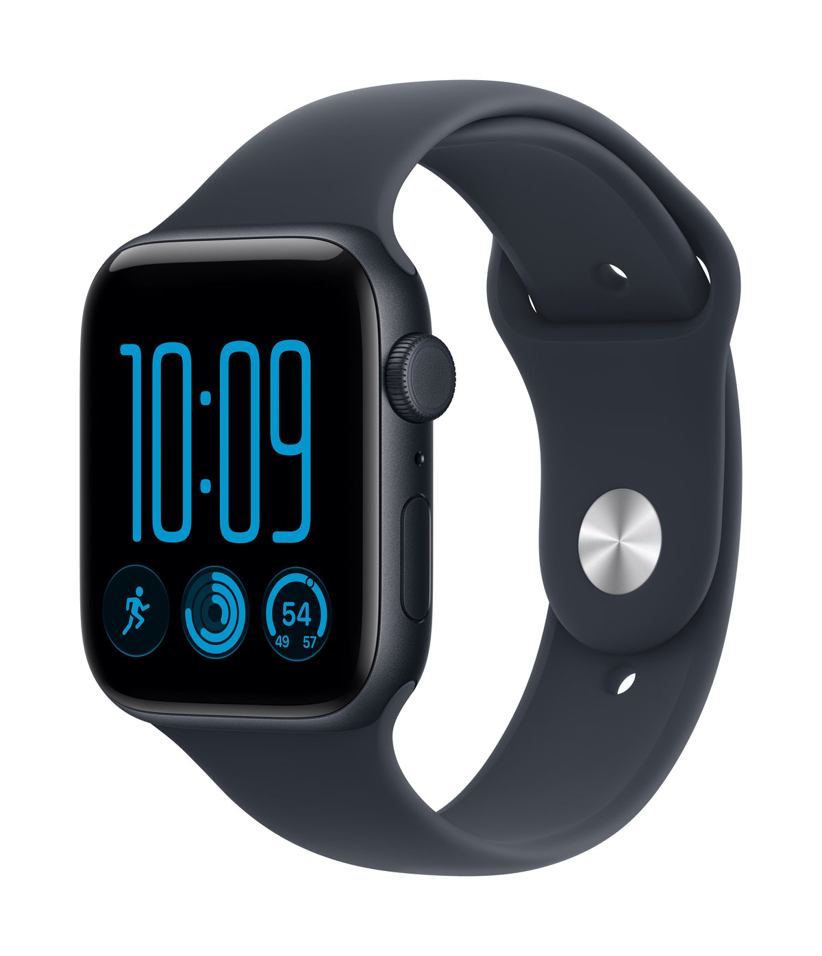 Apple Watch Se3 Gps Cellular 44mm Caja De Aluminio Medianoche Correa Deportiva Azul Marino M L