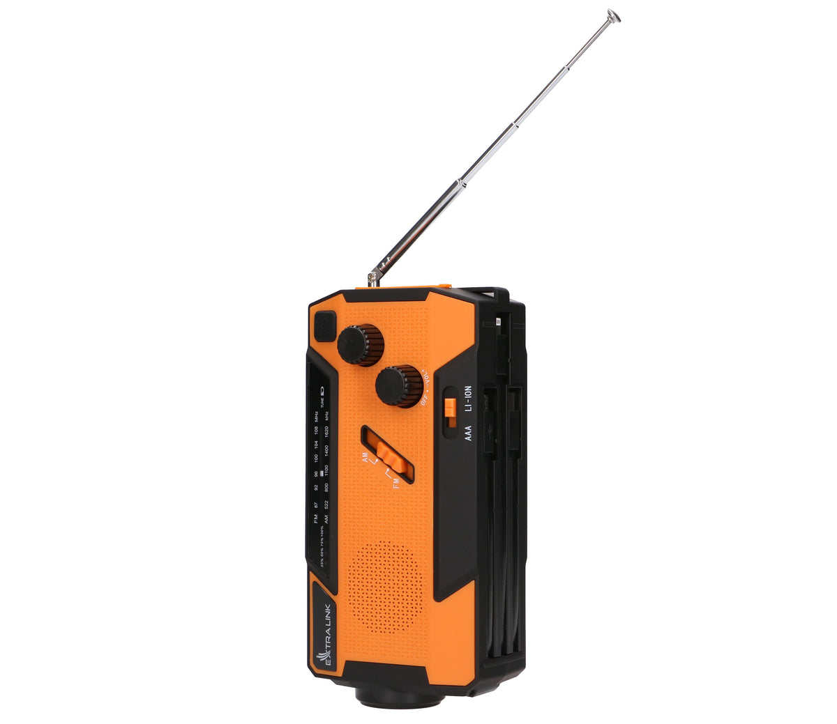 EAN 5904960293746 - Extralink RADIO AWARYJNE SOLARNE Z KORBKA DYNAMO POWERBANK 4000MAH Z LATARKA SOS SR-4000 Portátil Analógi imagen 6