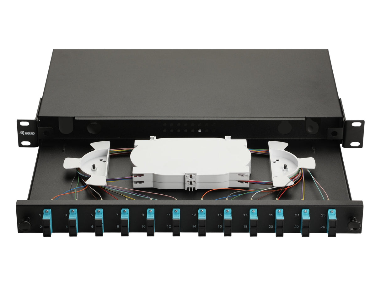Equip Lwl-Spleisskamen 12-Port Sc-Duplex Om3 1u Komplett Sw