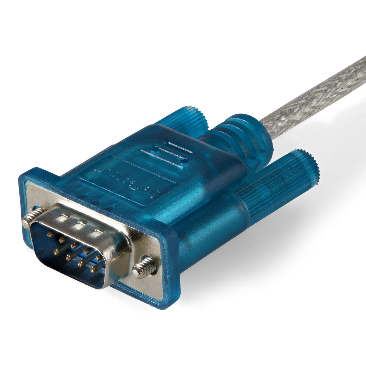 EAN 0065030842440 - StarTech.com ICUSB232SM3 cambiador de género para cable DB-9 USB 2.0 A Azul, Transparente imagen 4