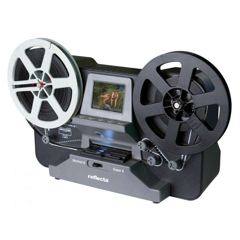 EAN 4005039660405 - Reflecta Film Scanner Super 8 – Normal 8 Escáner de negativos/diapositivas Negro imagen 1