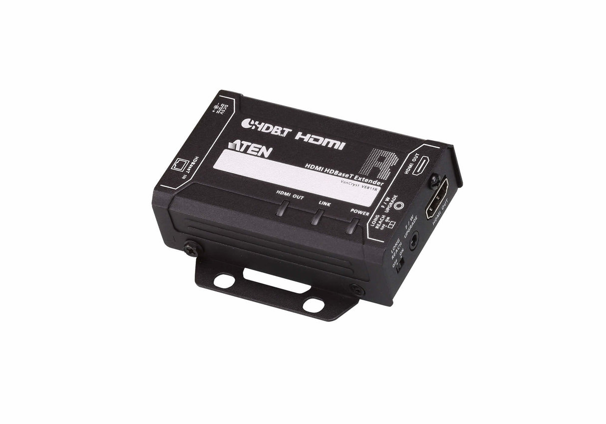 EAN 4719264645747 - ATEN VE811-AT-G extensor audio/video Transmisor y receptor de señales AV Negro imagen 2