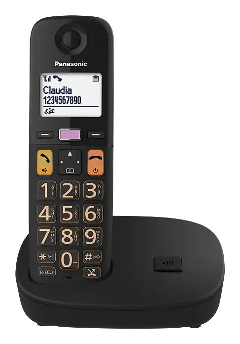 EAN 5025232964185 - Panasonic KX-TGU112 Teléfono DECT Identificador de llamadas Negro imagen 4