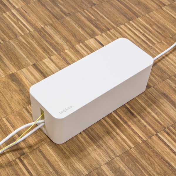 Logilink Kab0078 Organizador De Cables Universal Caja De Cables Blanco 3 Pieza(S)