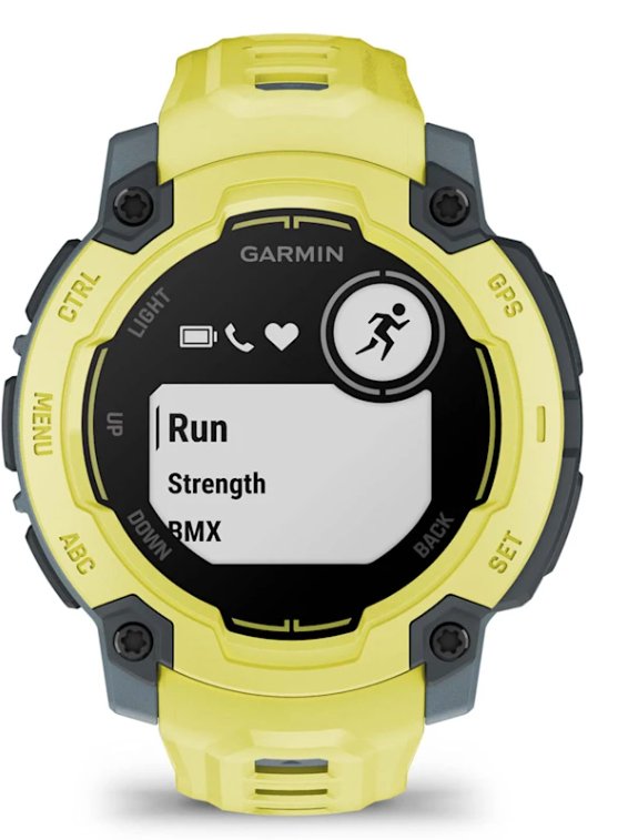 Smartwatch Garmin Instin E 45mm Amarillo Correa Silicona Amarilla