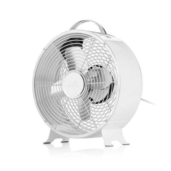 Ventilador De Sobremesa Eta 0608 90000 Blanco, Metal, 49 Db