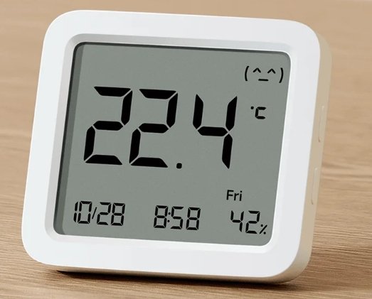 Monitor Xiaomi Mi Temperature And Humidity Blanco De Temperatura Y Humedad