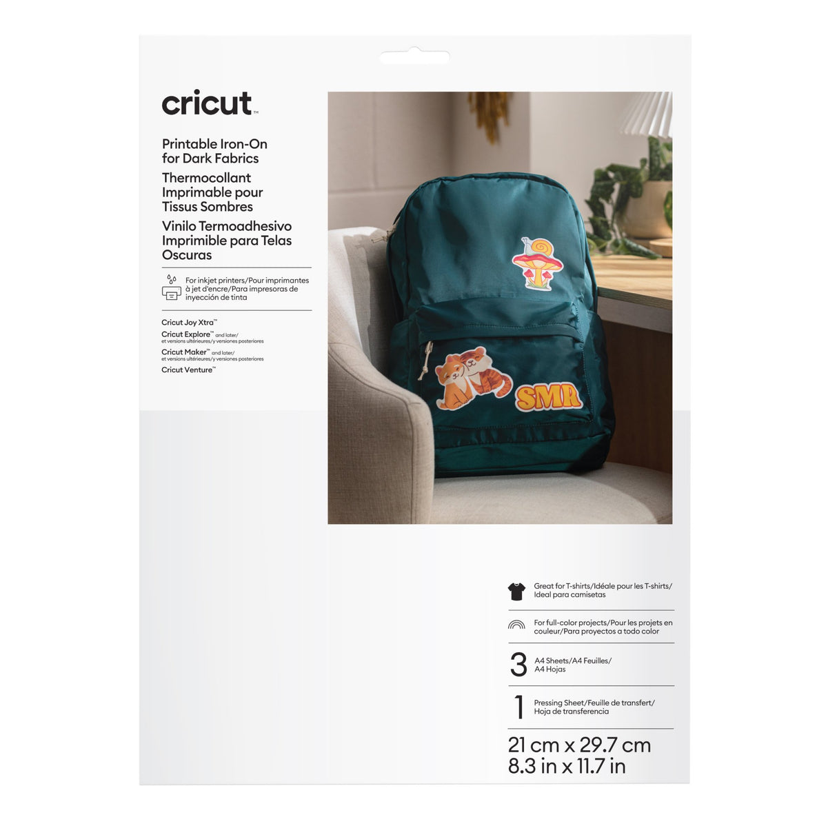 EAN 0093573637643 - Cricut 2011838 papel fotográfico A4 Vinilo imagen 1