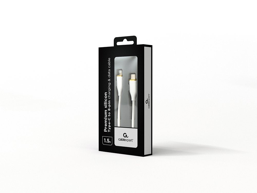 EAN 8716309132084 - Gembird GMB Audio CC-USB2S-CM8PM-1.5M-W cable USB USB 2.0 1,5 m USB C Blanco imagen 2