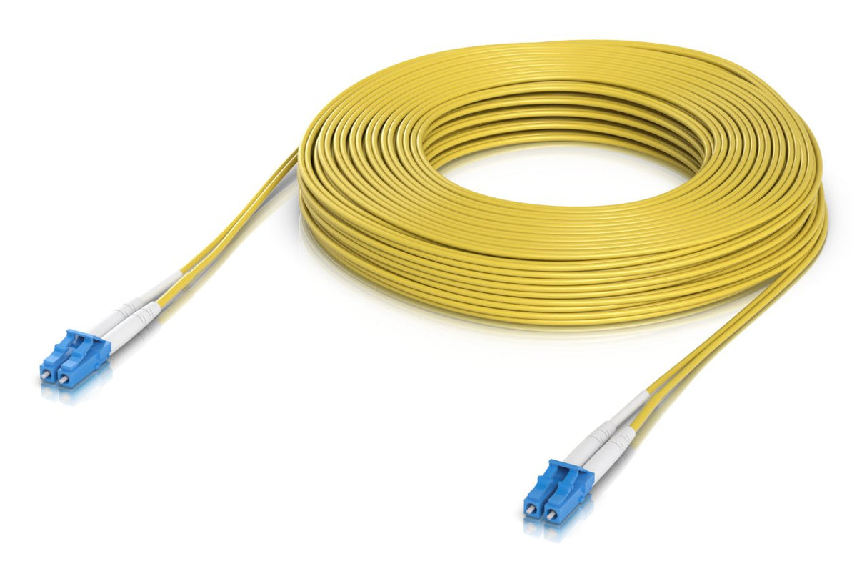 Cable Ubiquiti Uacc-Ofc-S2-Lulu-30m De ConexiÓ N De Fibra Ligero De 30m Para Conexiones De Hasta 100gb Monomodo Os2 Con Conectores Lc Upc DÚ Plex