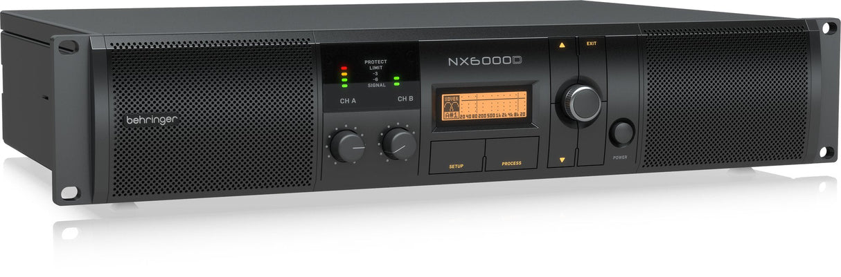 Behringer Nx6000d Amplificador De Audio 2.0 Canales Hogar Negro