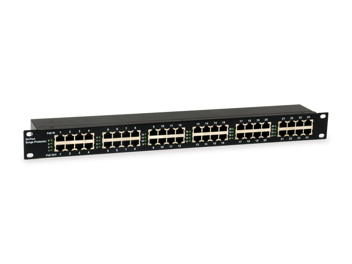 EAN 4015867207666 - LevelOne ESP-2400 limitador de tensión Negro 0 salidas AC 58 V imagen 1