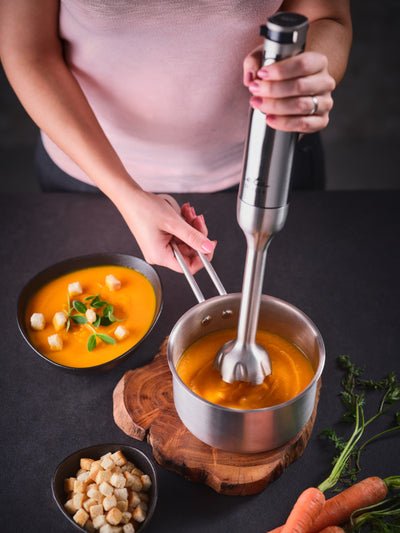 Batidora Eta Eta321590000 De Mano Spesso Ii Con Accesorios, 1200 W, Negra