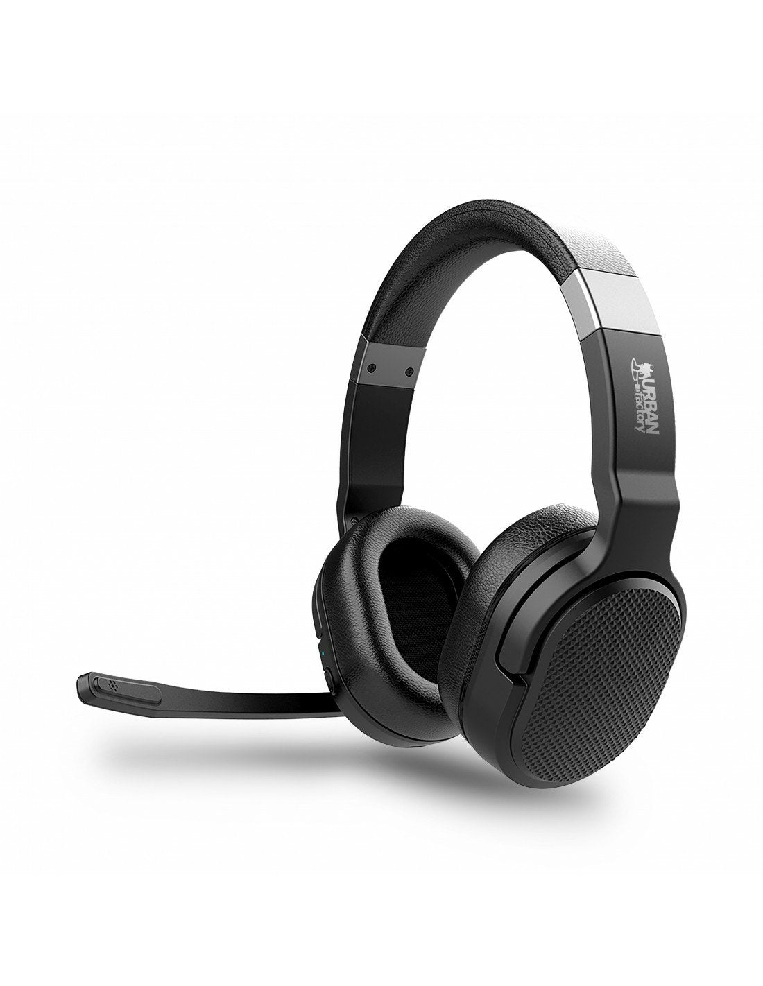 EAN 3760170883045 - Urban Factory MOVEE COMFORT Auriculares Inalámbrico Diadema Juego USB Tipo C Bluetooth Base de carga Negr imagen 2