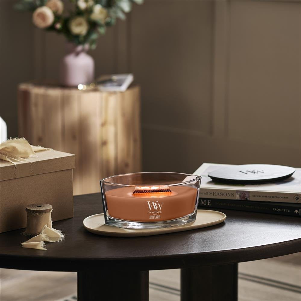 Swieca Elipsa Radiant Amber Woodwick
