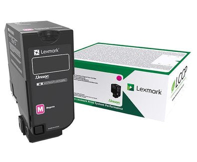 Lexmark Cs/Cx 827 Cartucho De Tóner Magenta Retornable