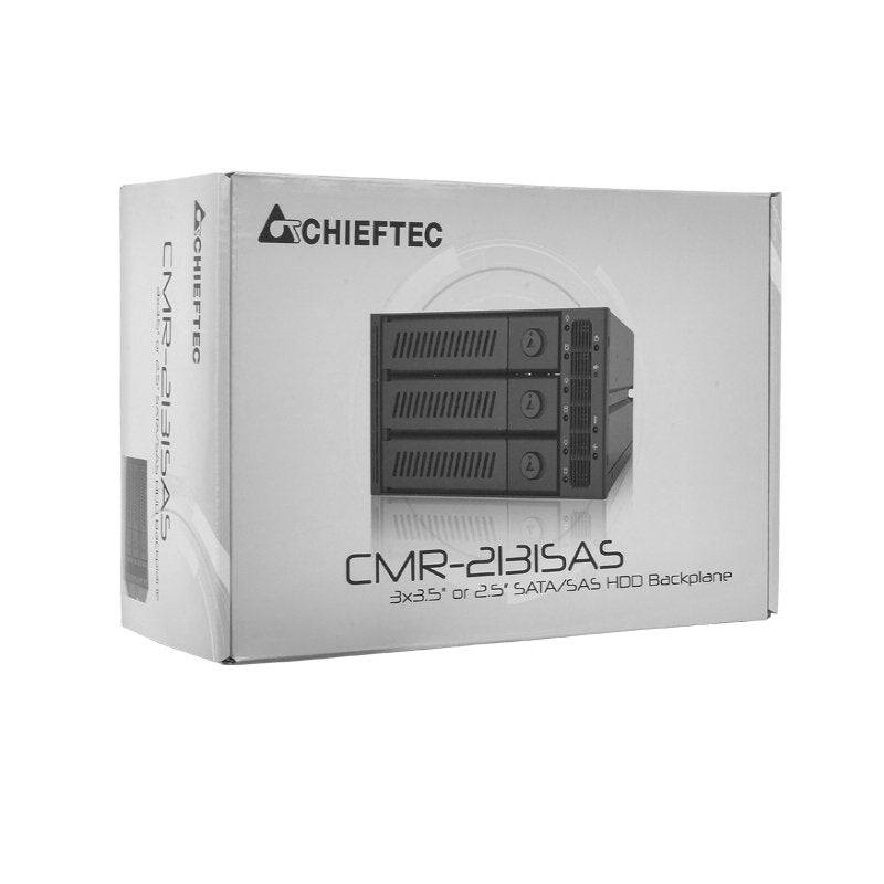 Chieftec Cmr-2131sas Panel Bahía Disco Duro Negro